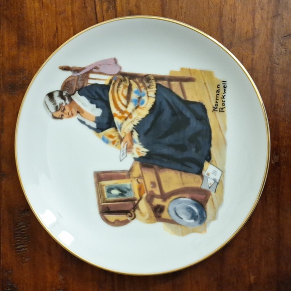 🪑 Norman Rockwell collector plates and tankard. Memories, Bedtime, Cobbler. - Picture 9 of 11